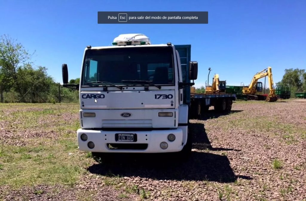 Camión Ford Cargo 1730 Mercado Vial Argentina